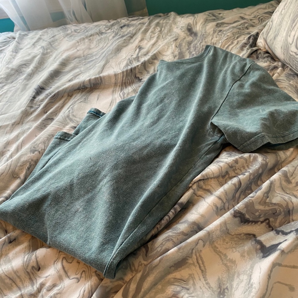 Blue Oversized Tee